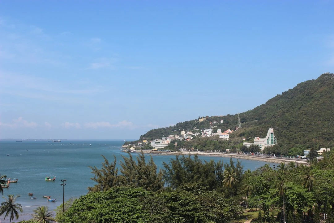 Công trường xây dựng resort Vũng Tàu, dự án phát triển du lịch